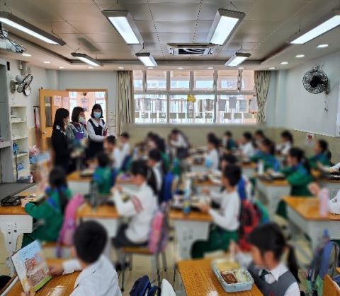 2021-2022校園學生午膳-教青局人員訪校篇 - 5